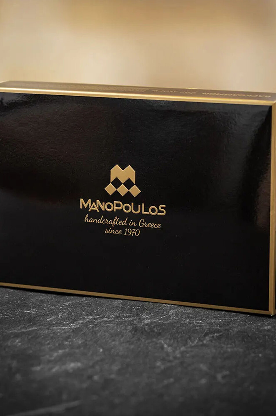 MANOPOULOS American Green Walnut Inlaid Travel wooden Backgammon set Home DARK GREEN 4