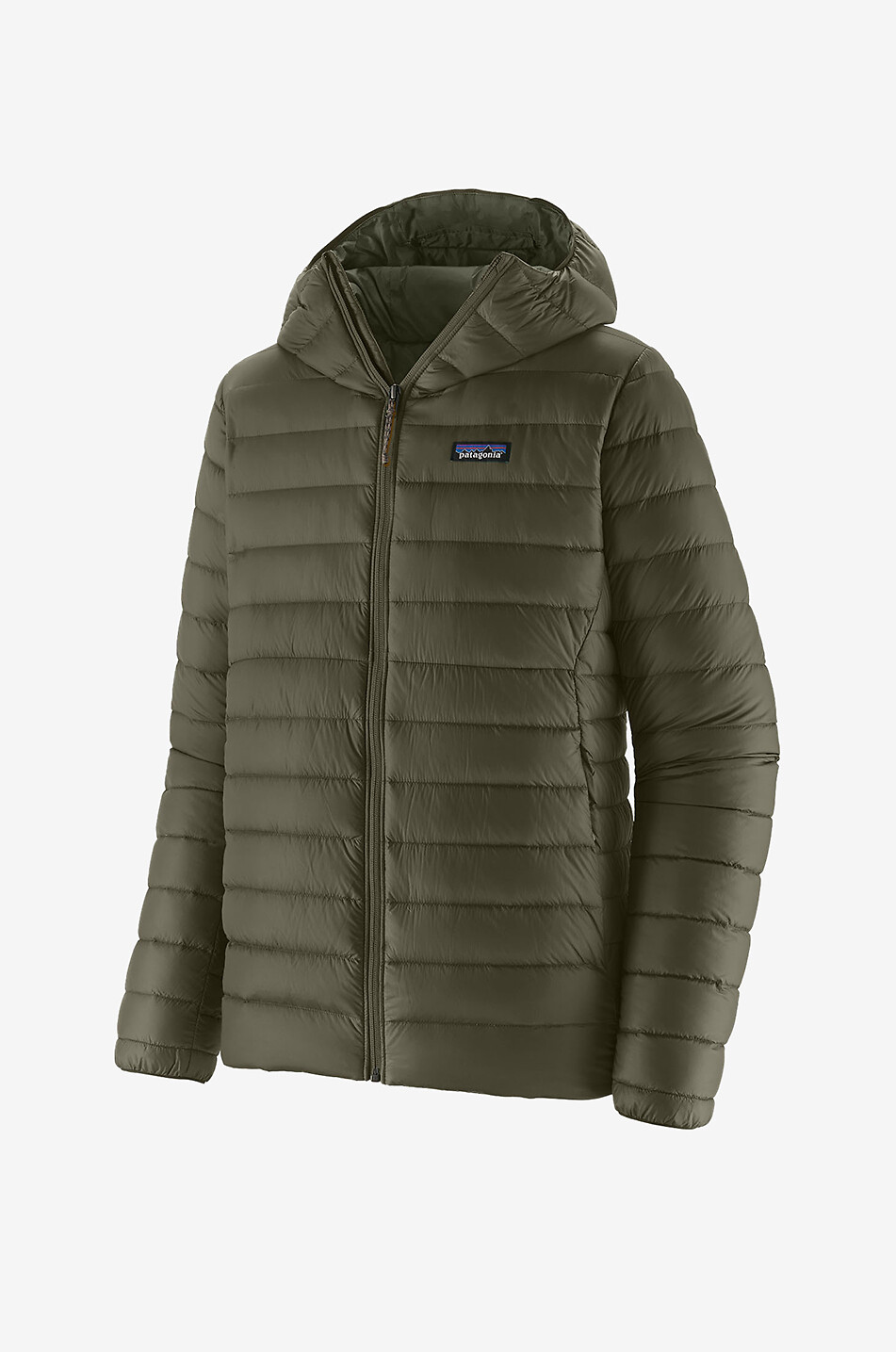 PATAGONIA Down Sweater Hoody zip-up down jacket Men KHAKI 1