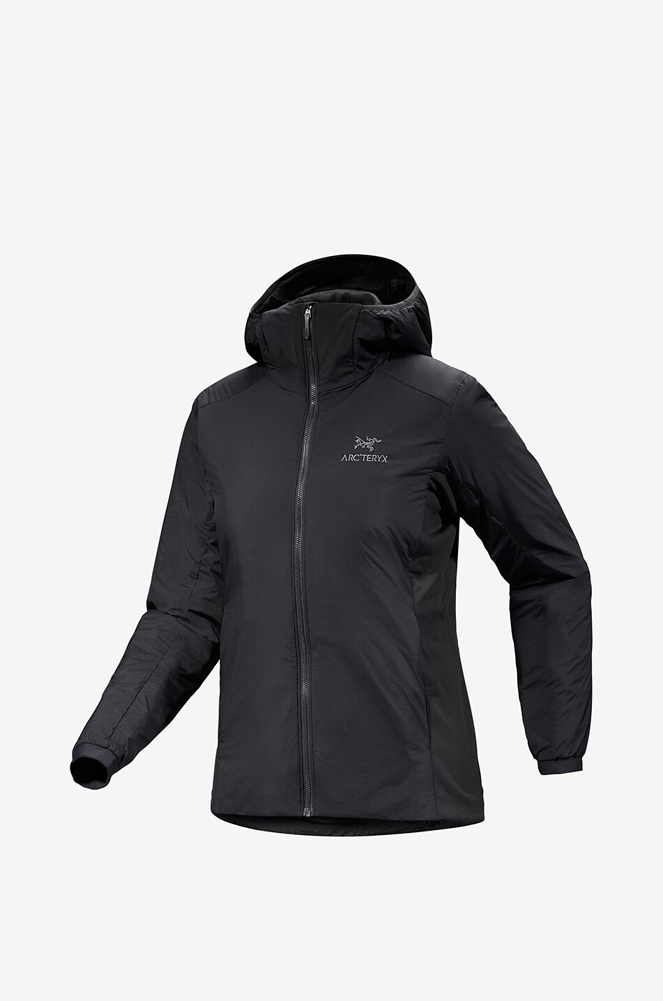 ARC'TERYX Wasserabweisende isolierende Jacke Atom Hoody Damen SCHWARZ 1