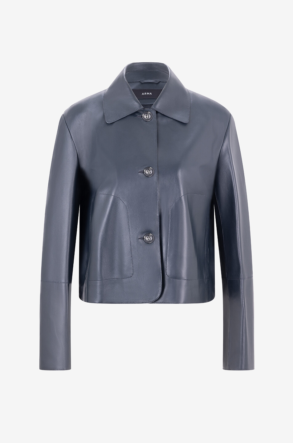 Veste en cuir d'agneau Emy Lamb Butter