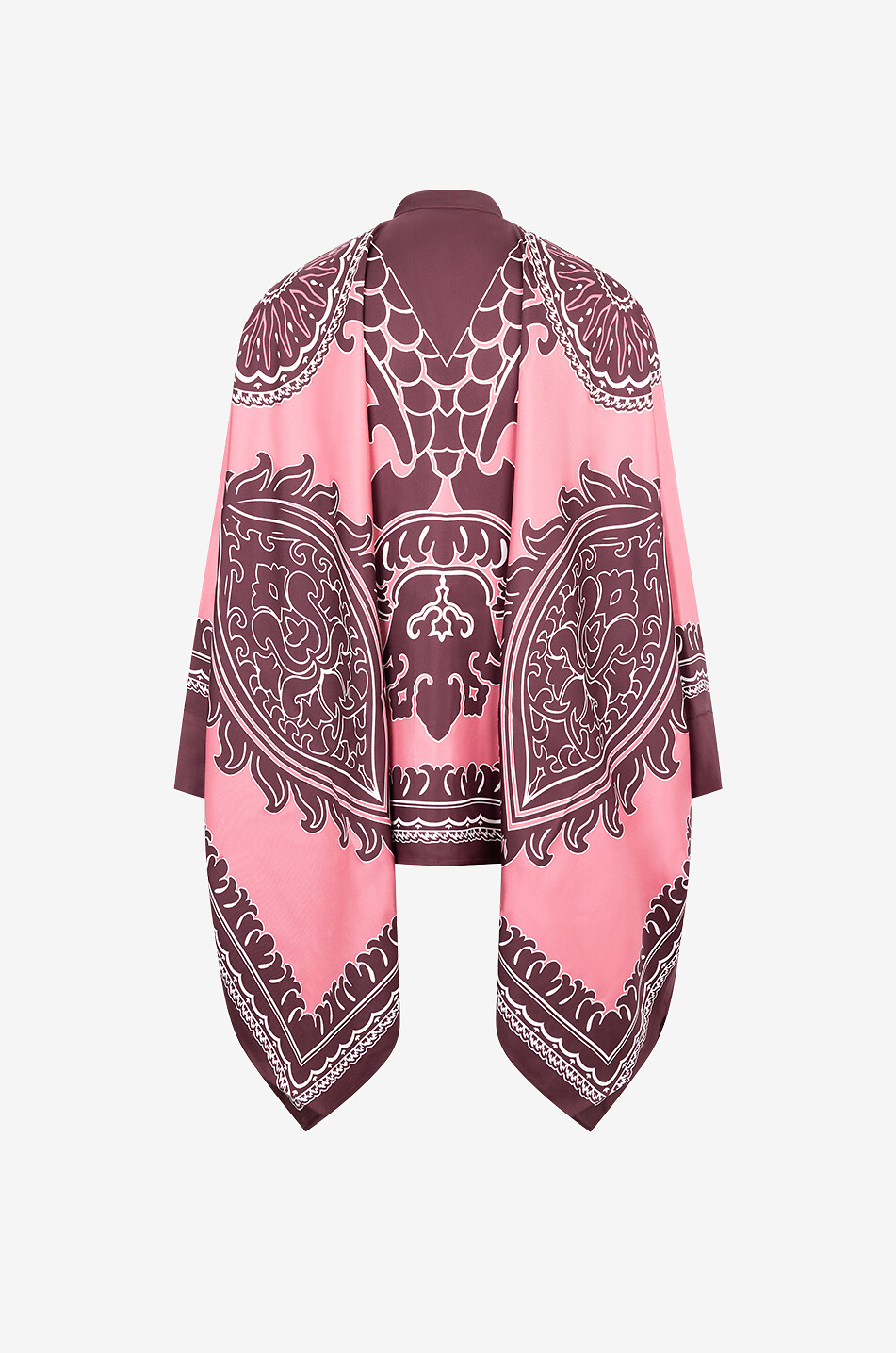 Chemise ample en sergé de soie Foulard Oltrarno Placée