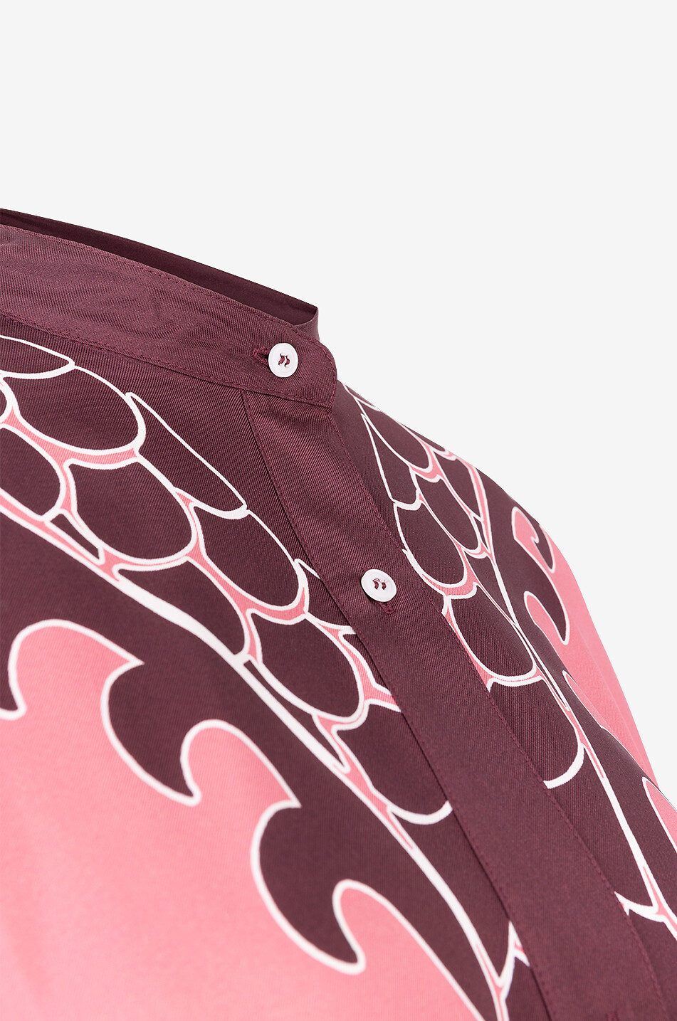 Chemise ample en sergé de soie Foulard Oltrarno Placée