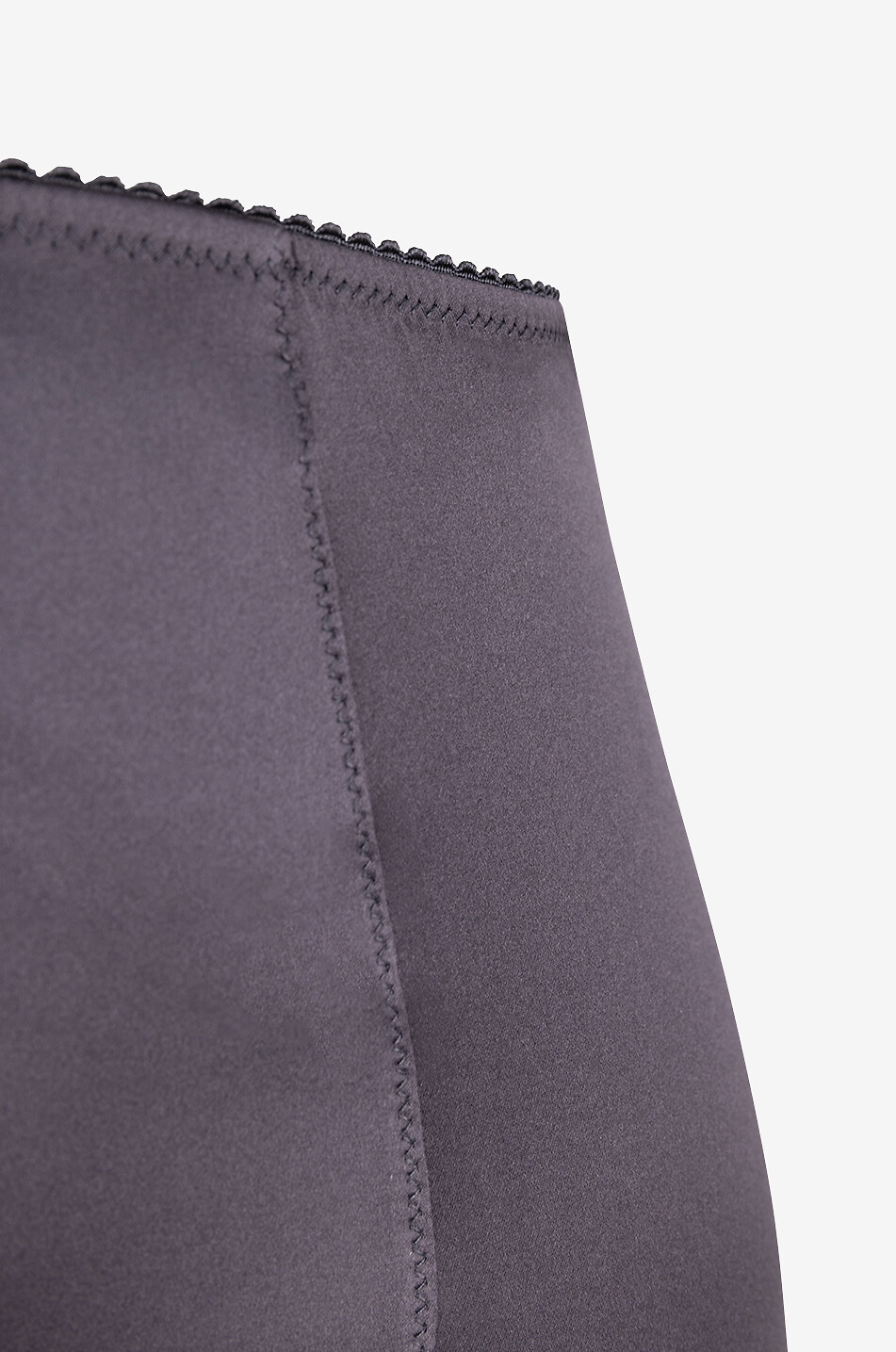 DOLCE & GABBANA Culotte taille haute en satin Femme NOIR 3