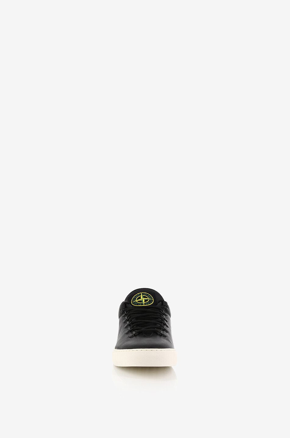 S0101 low-top lace-up leather sneakers