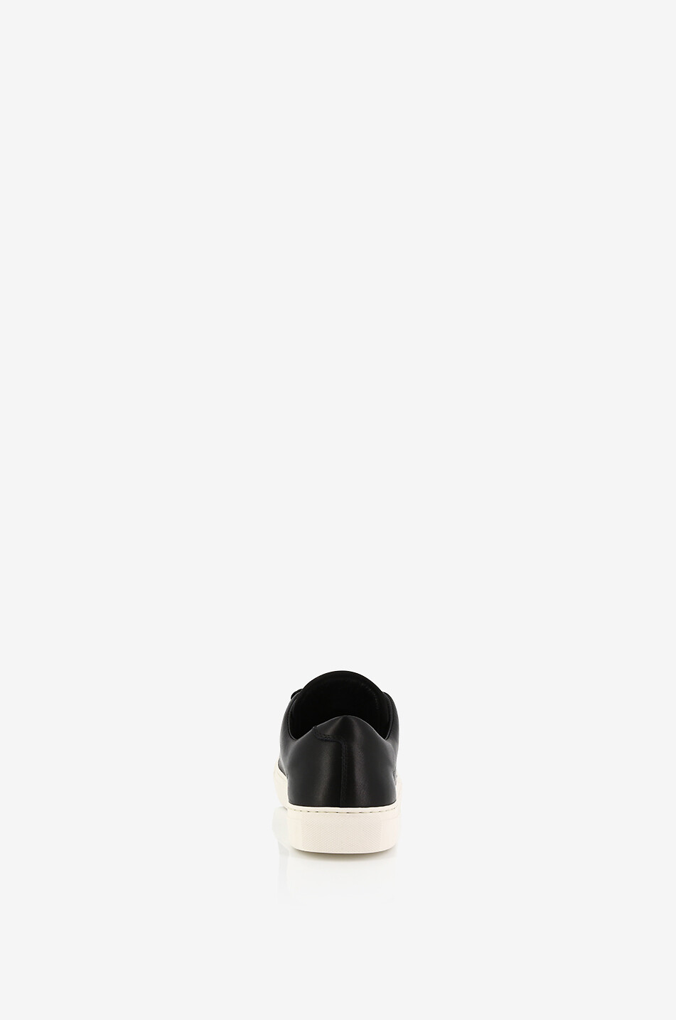 S0101 low-top lace-up leather sneakers