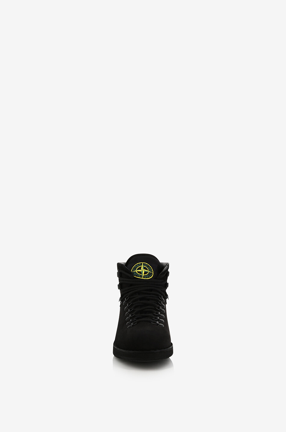 S0204 nubuck leather lace-up ankle boots