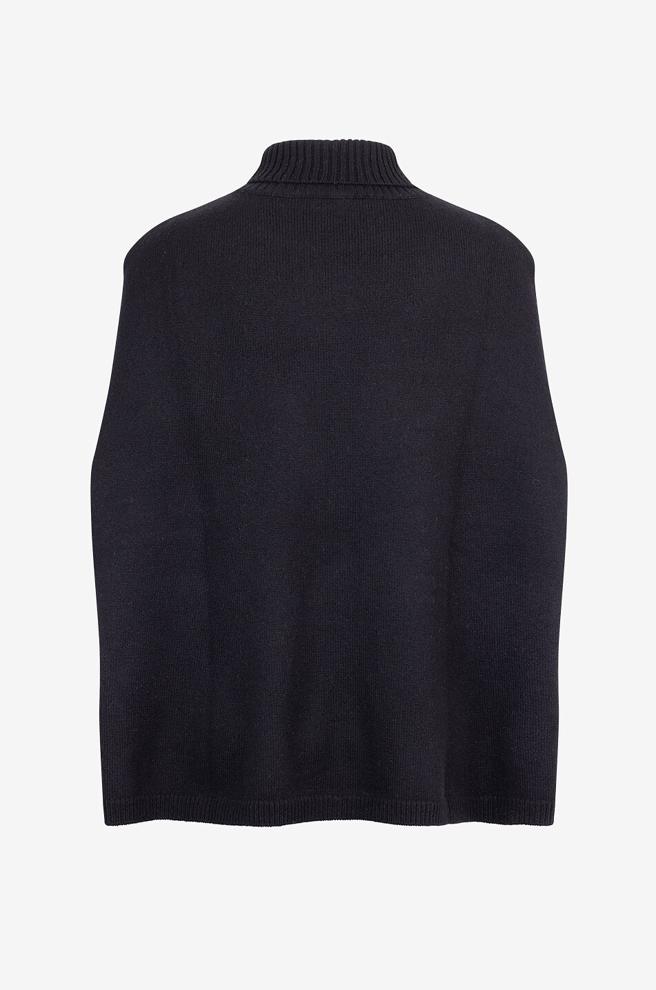 WEEKEND MAX MARA Rollkragen-Poncho-Pullover aus Kaschmir Annicane Damen SCHWARZ 2