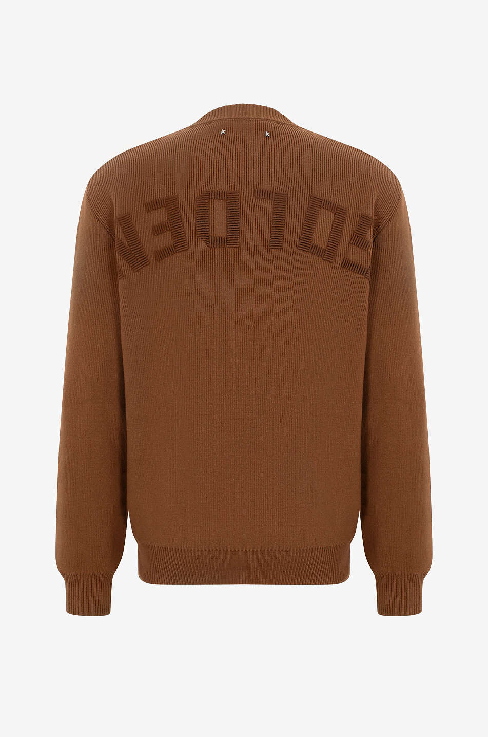 Pull en coton bio motif logo Davis