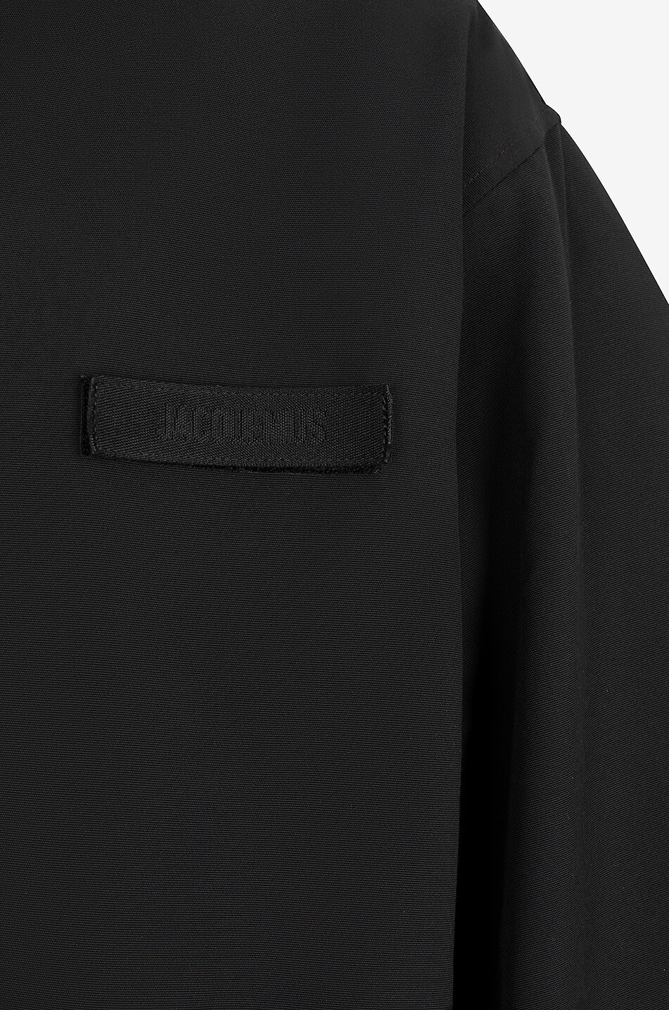 La Parka Marrone hooded technical canvas parka