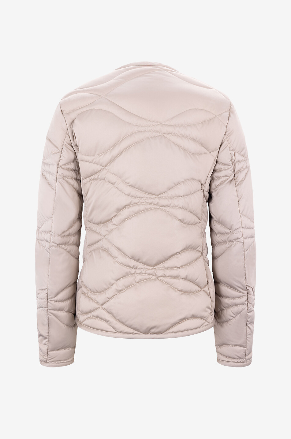 MONCLER Pyrope short lightweight suit inspired down jacket Women BEIGE 2