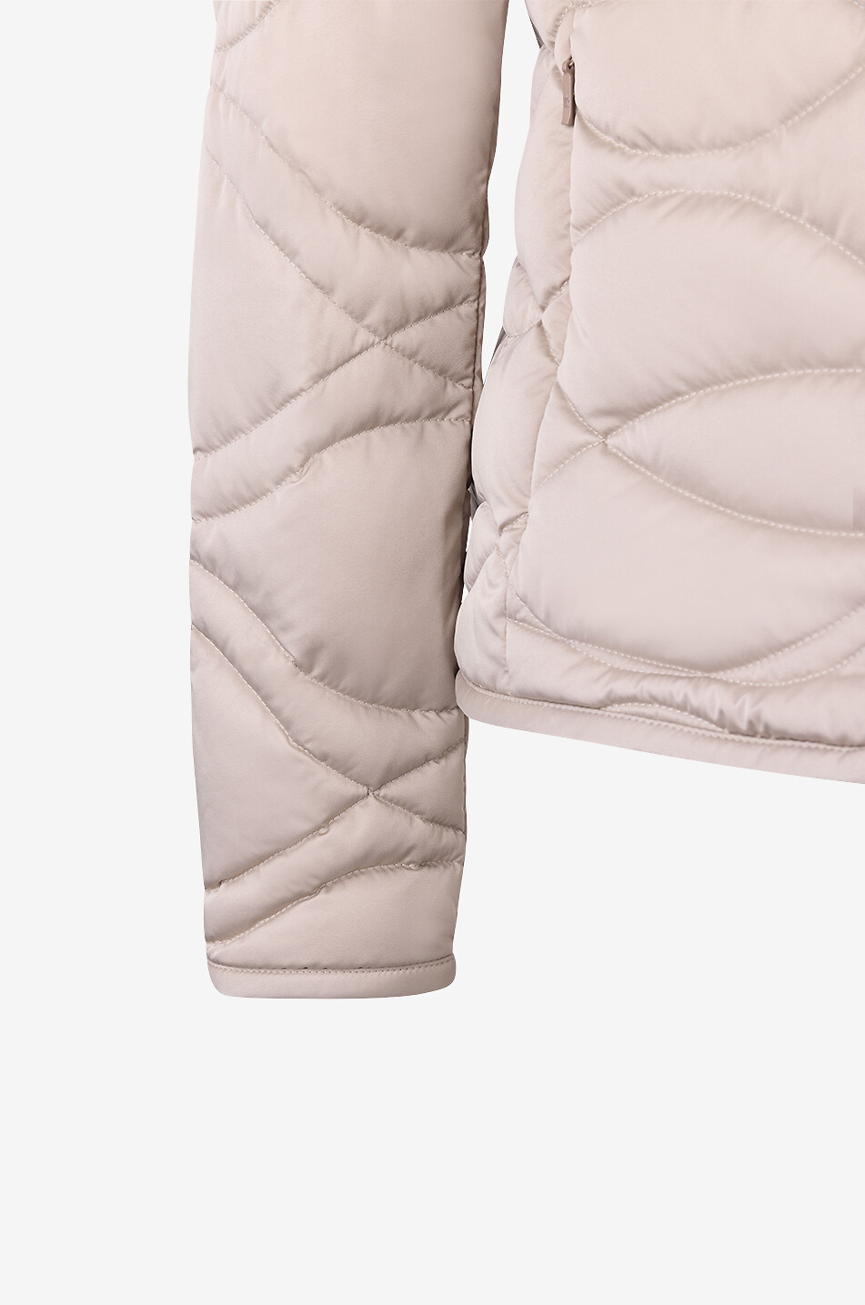 MONCLER Pyrope short lightweight suit inspired down jacket Women BEIGE 3