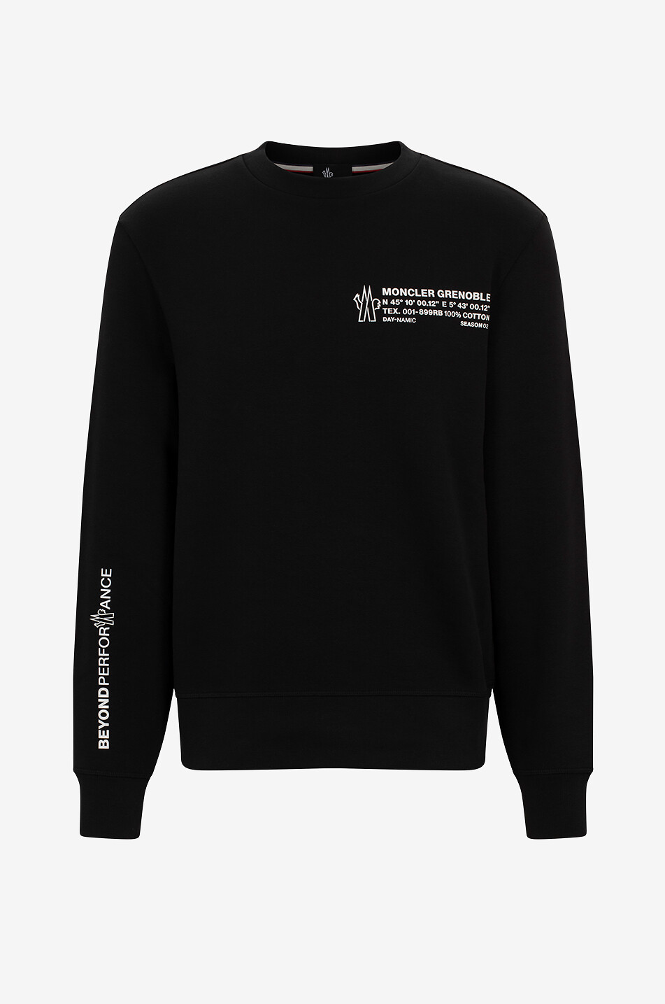Sweat-shirt à col rond imprimé Tex. 001 DAY-NAMIC