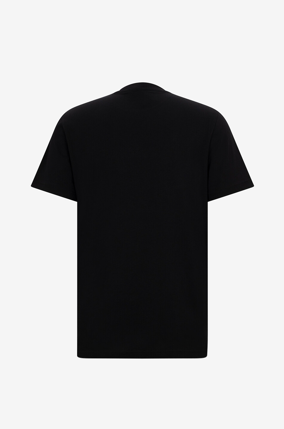 MONCLER Kurzarm-T-Shirt mit Silikon-Logo Herren SCHWARZ 2