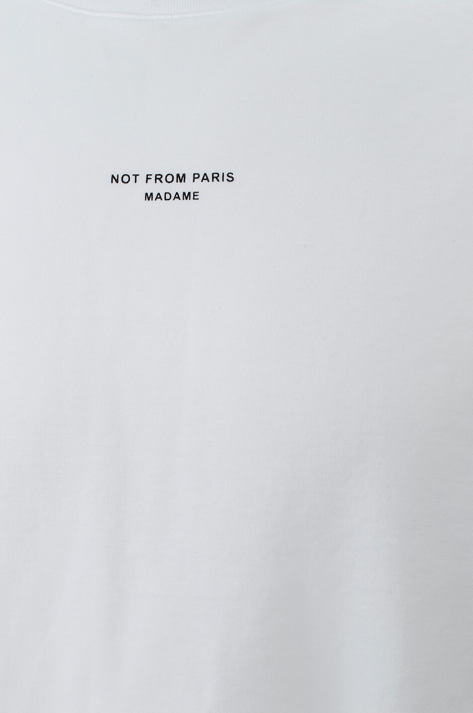 DROLE DE MONSIEUR T-shirt à manches courtes Le T-Shirt Slogan Classique Homme BLANC 3