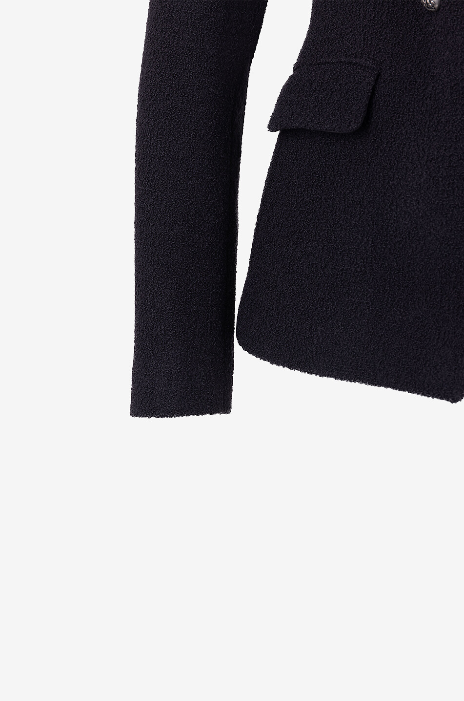 Zweireihiger Bouclé-Tweed-Blazer Alicya