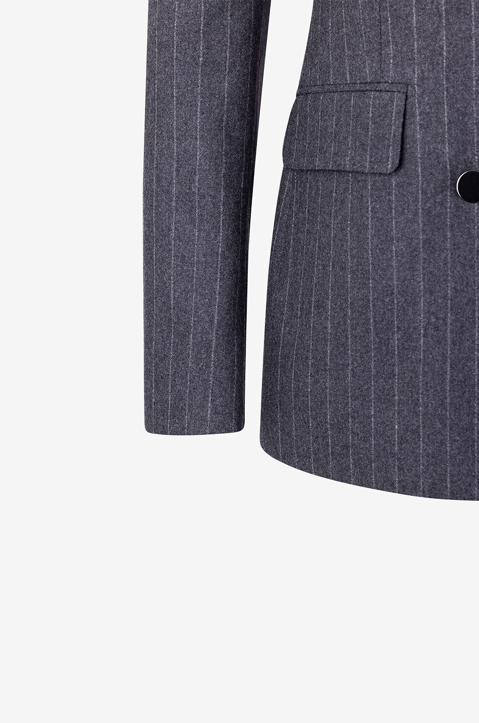 Nadelstreifen-Blazer aus Schurwolle Parigi