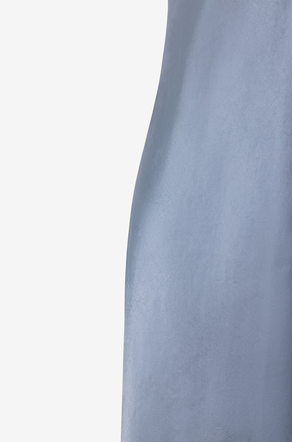 Robe midi en satin sans manches