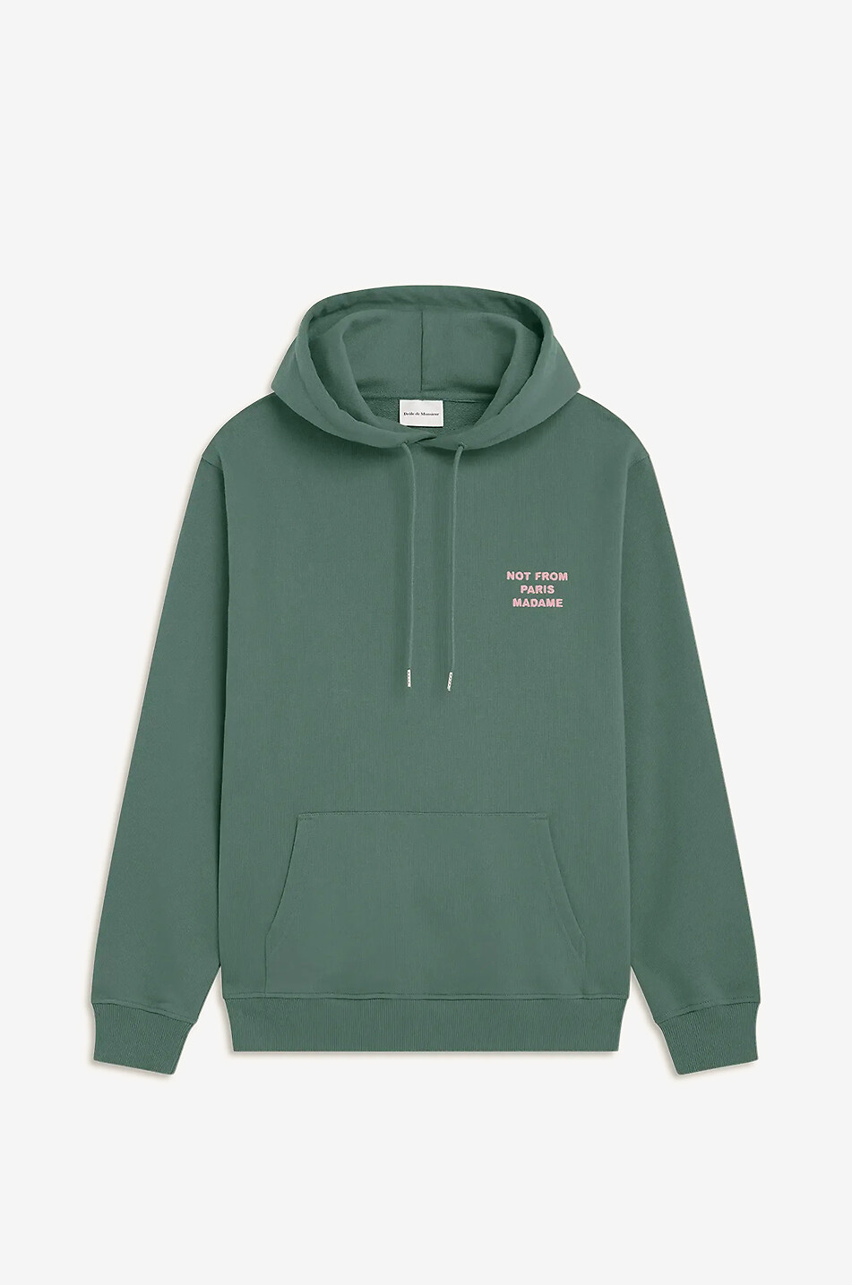 DROLE DE MONSIEUR Kapuzensweatshirt Le hoodie Slogan. Herren GRÜN 1