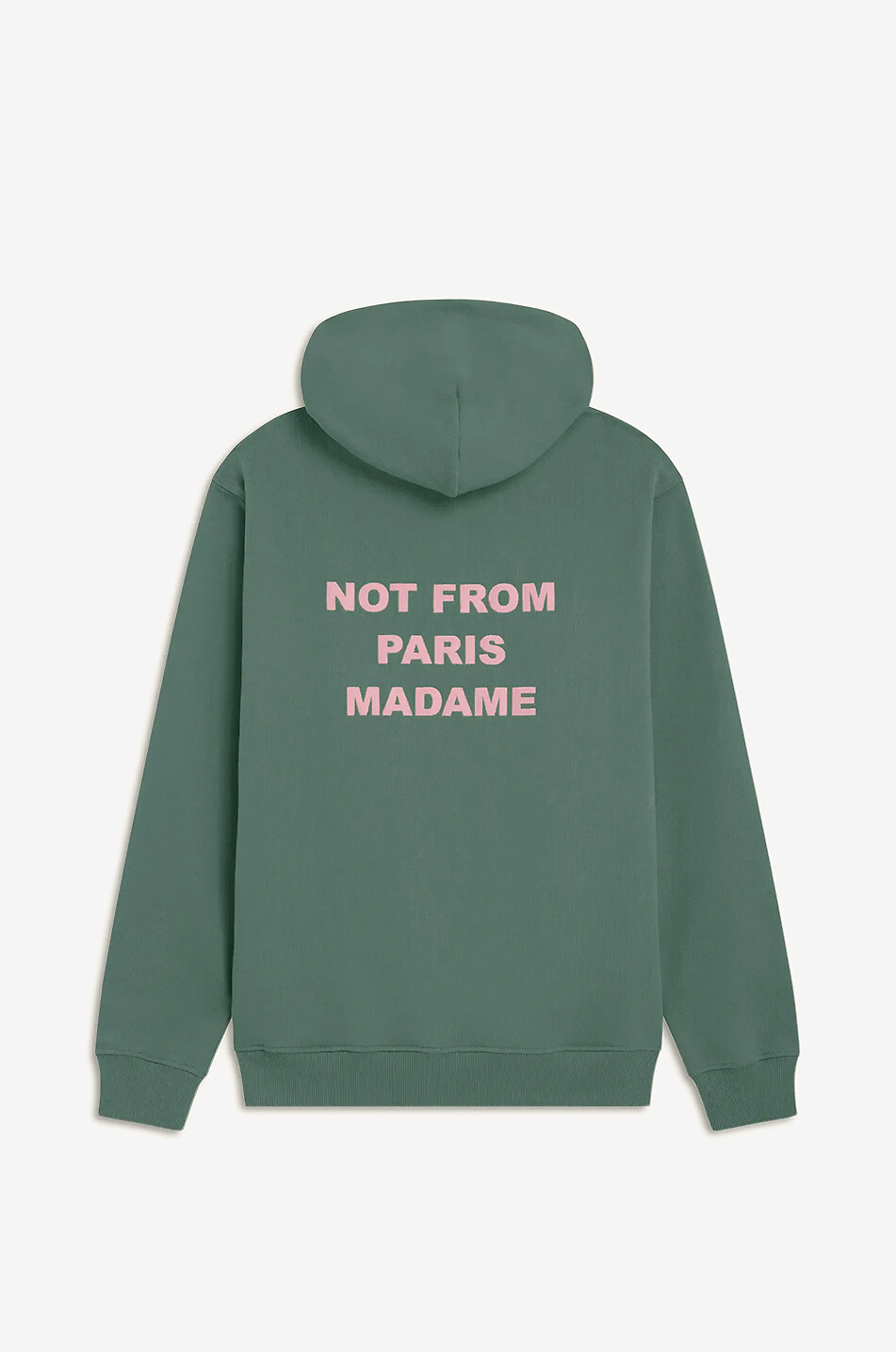 DROLE DE MONSIEUR Kapuzensweatshirt Le hoodie Slogan. Herren GRÜN 2