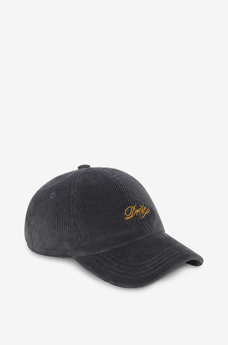 DROLE DE MONSIEUR Casquette en velours côtelé brodée La casquette Drôle. Homme GRIS FONCÉ 2