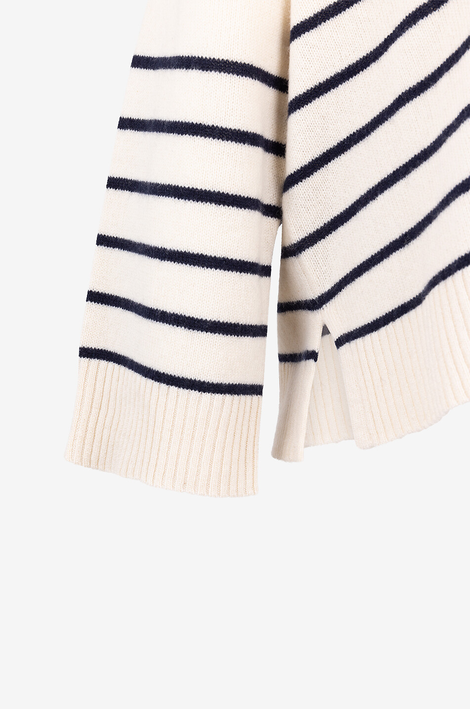 WEEKEND MAX MARA Pull boxy à col V en cachemire Leva Femme Beige clair 3