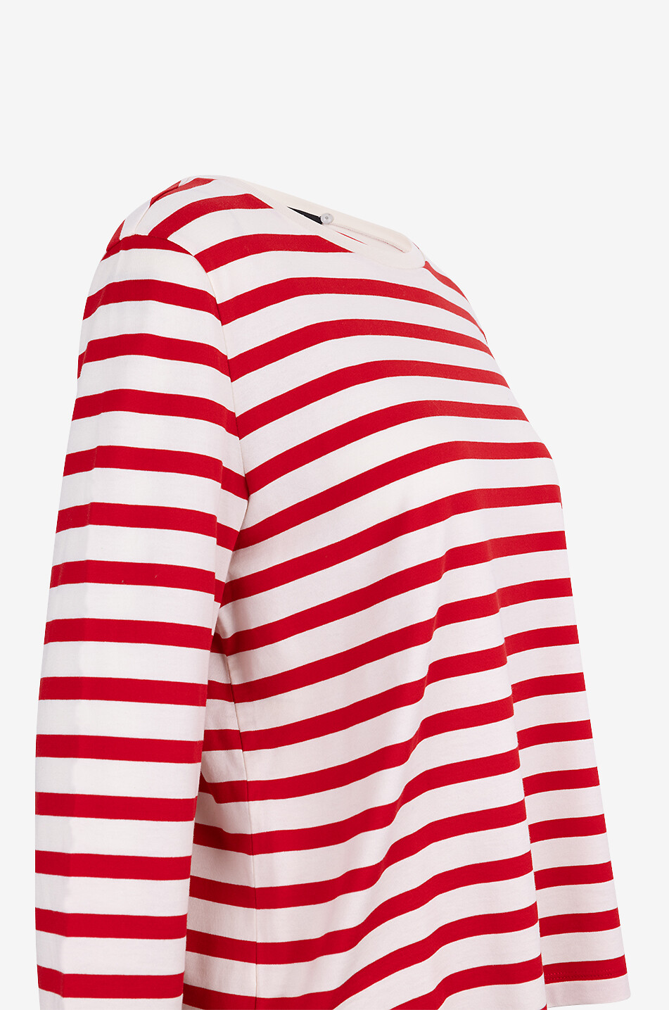 WEEKEND MAX MARA Leida striped long-sleeved T-shirt Women RED 3