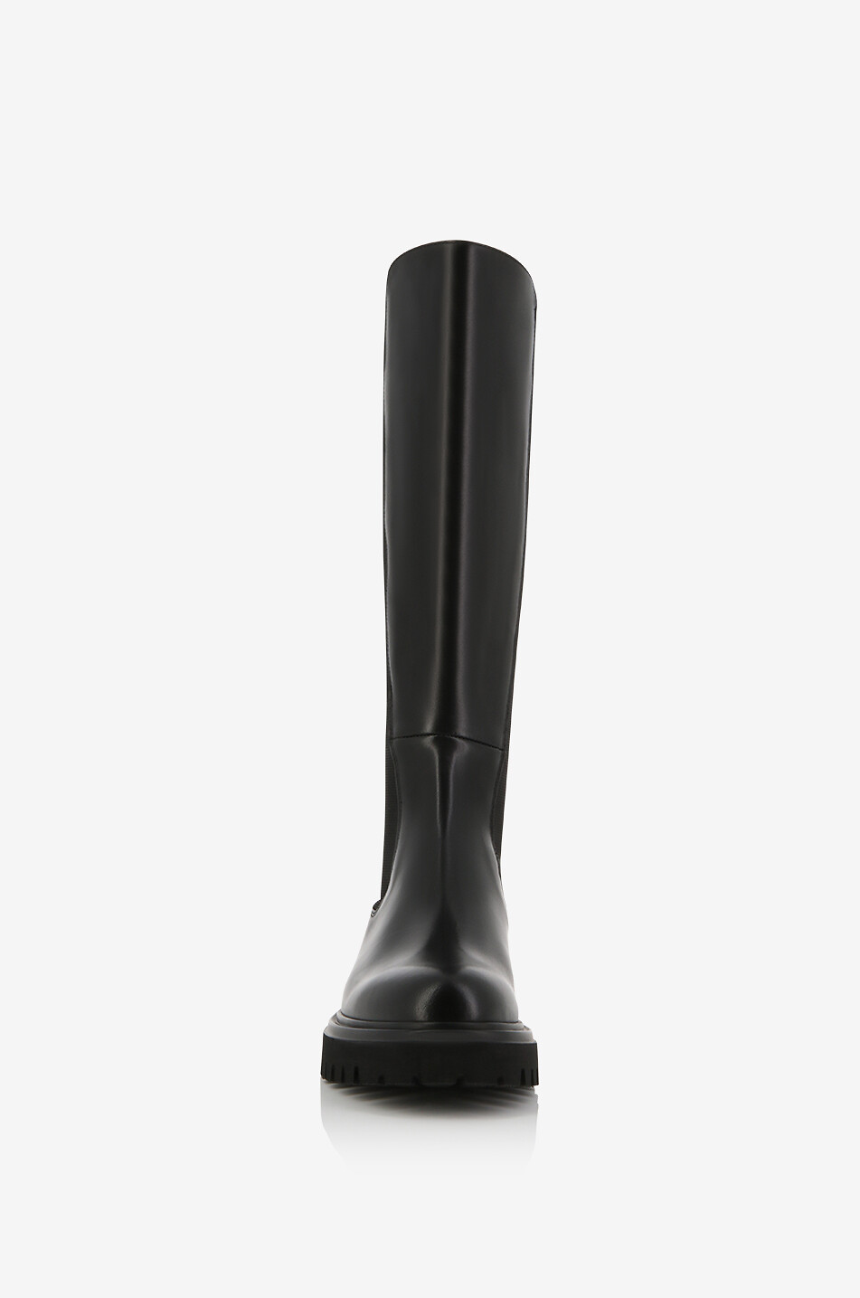 Bottes plates en cuir lisse Warrington 20