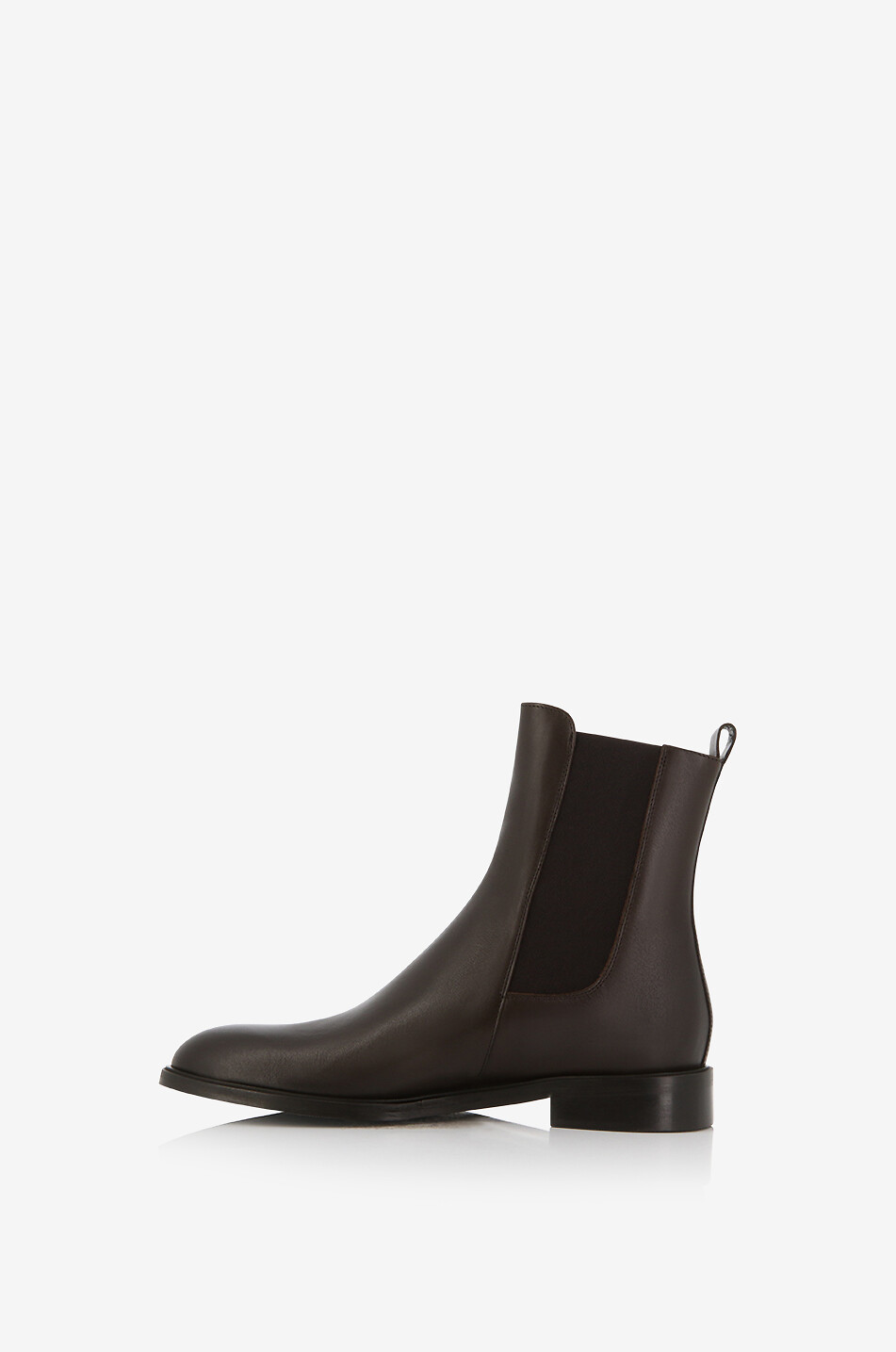 BONGENIE Lilian 20 smooth leather Chelsea ankle boots Women DARK BROWN 3