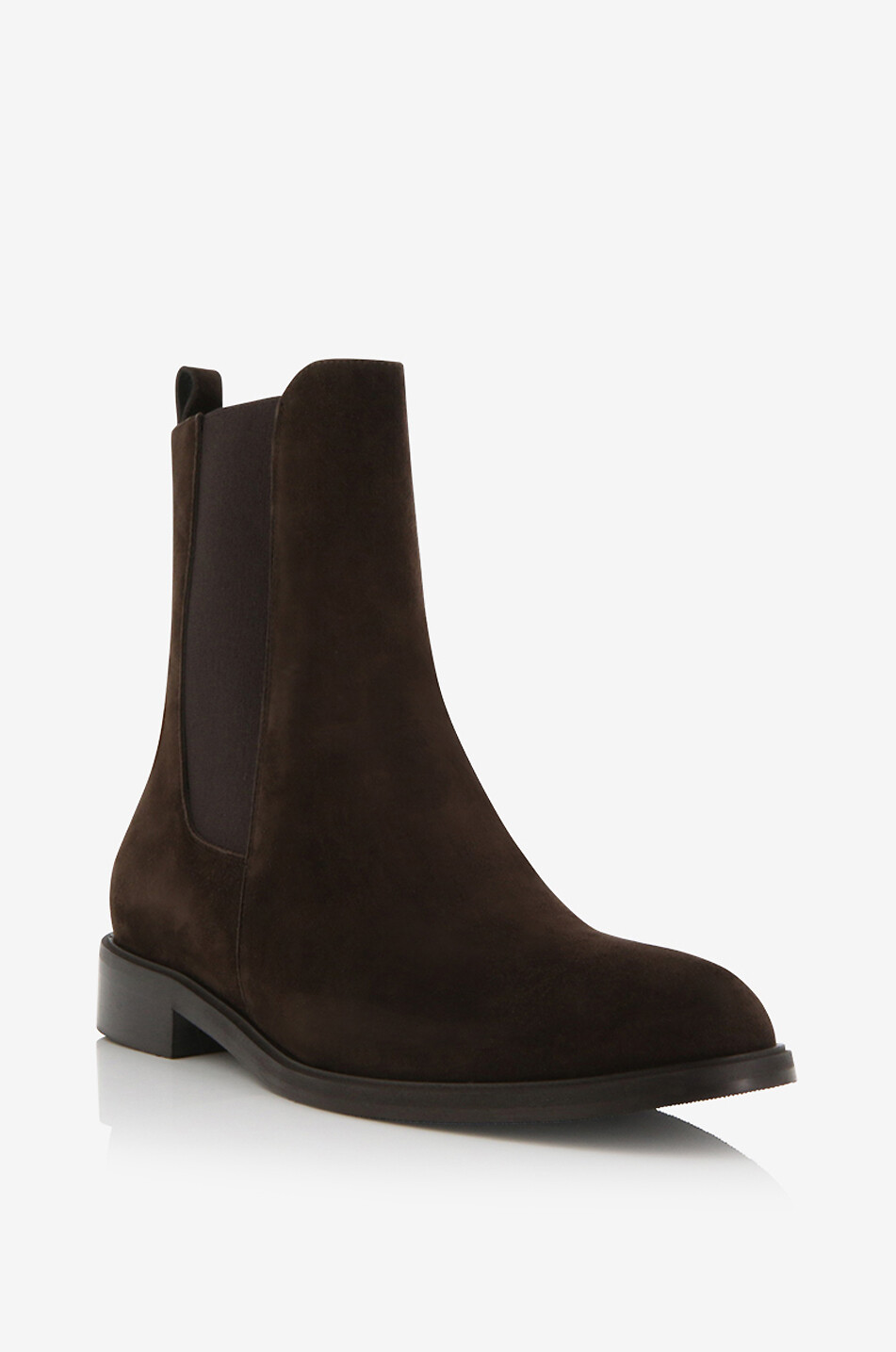 BONGÉNIE Bottines chelsea en daim Lilian 20 Femme MARRON FONCÉ 1