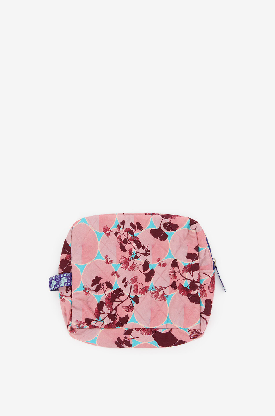 KARMA ON THE ROCKS Grande pochette en coton Femme ROUGE FONCÉ 2