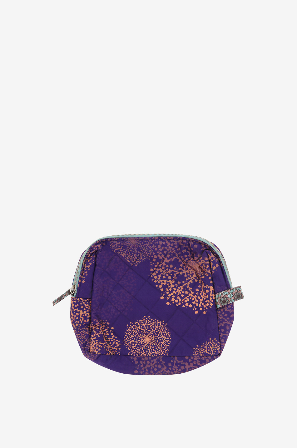 KARMA ON THE ROCKS Grande pochette en soie Femme VIOLET 1