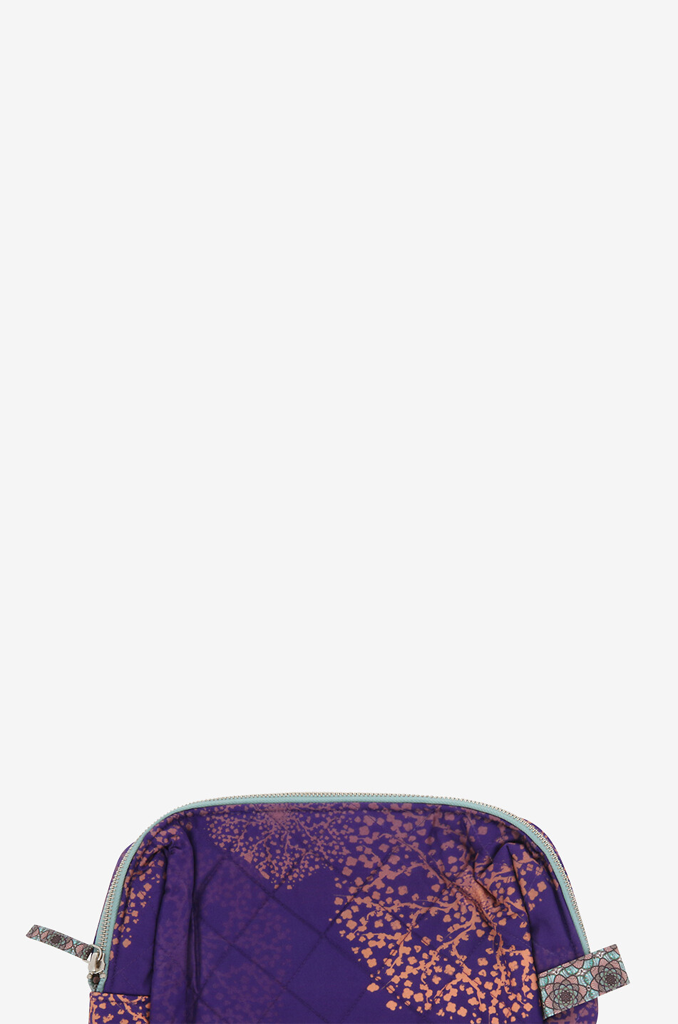 KARMA ON THE ROCKS Grande pochette en soie Femme VIOLET 3