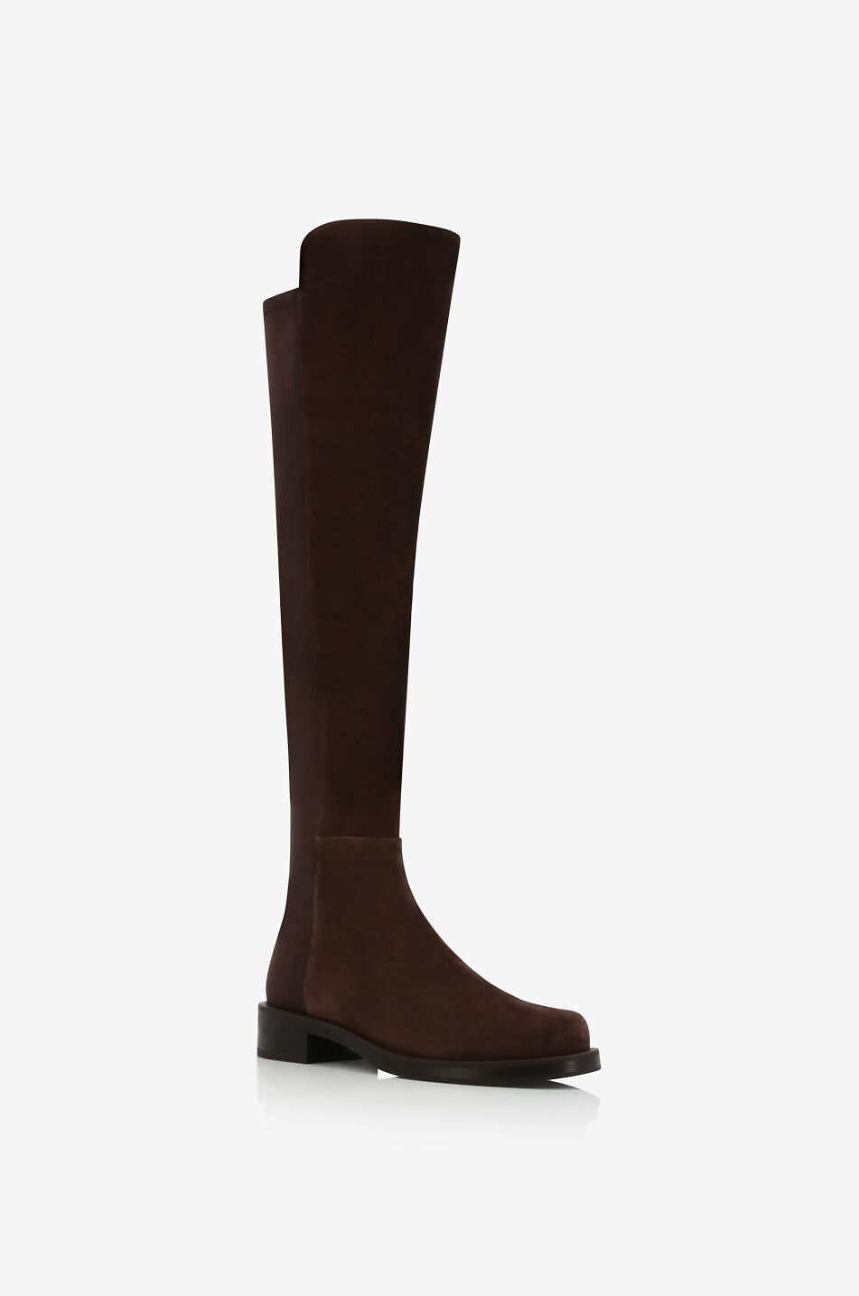 Bottes plates marron on sale