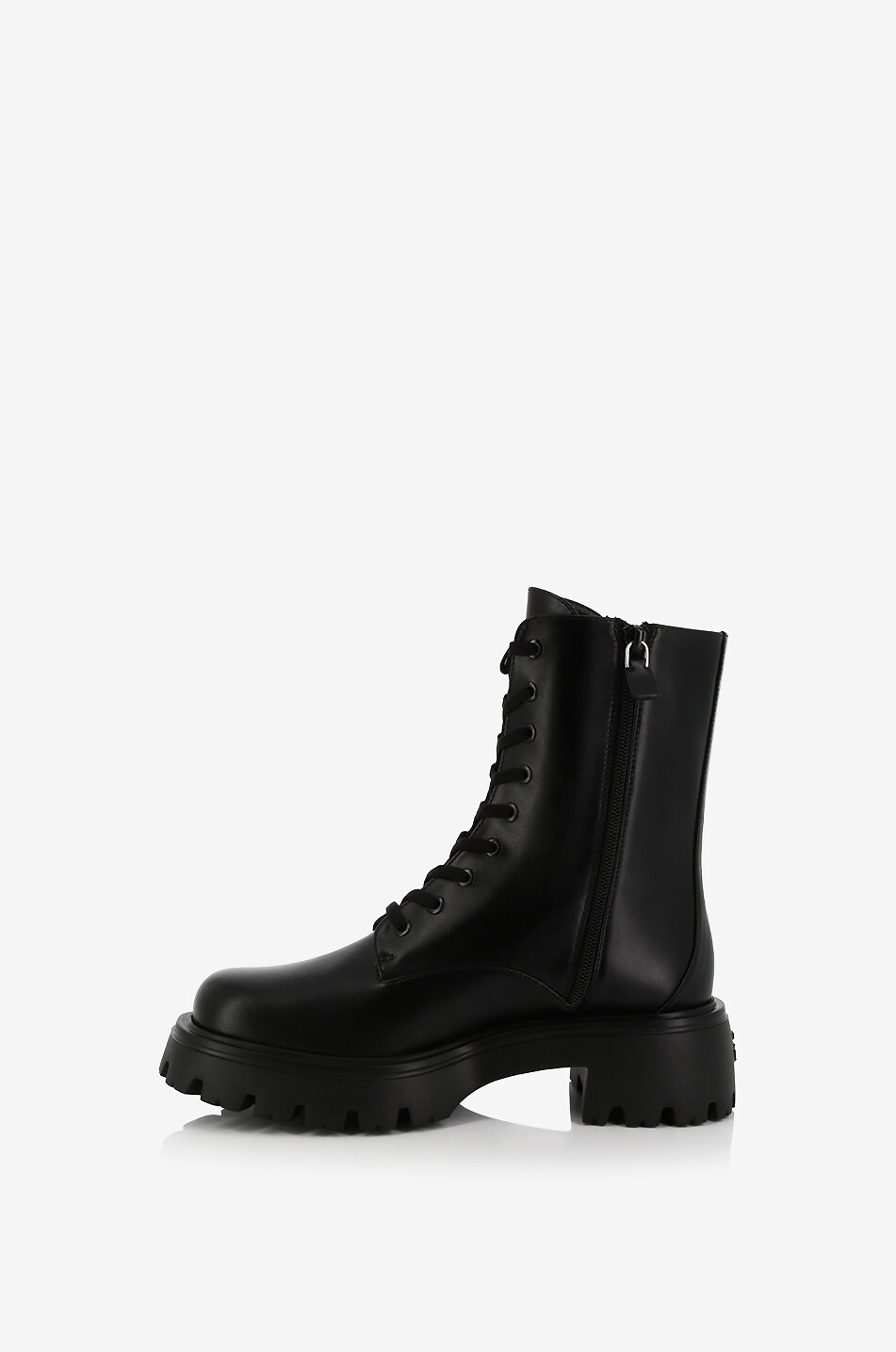 STUART WEITZMAN Bottines à lacets en cuir lisse Emerson 20 Femme NOIR 3