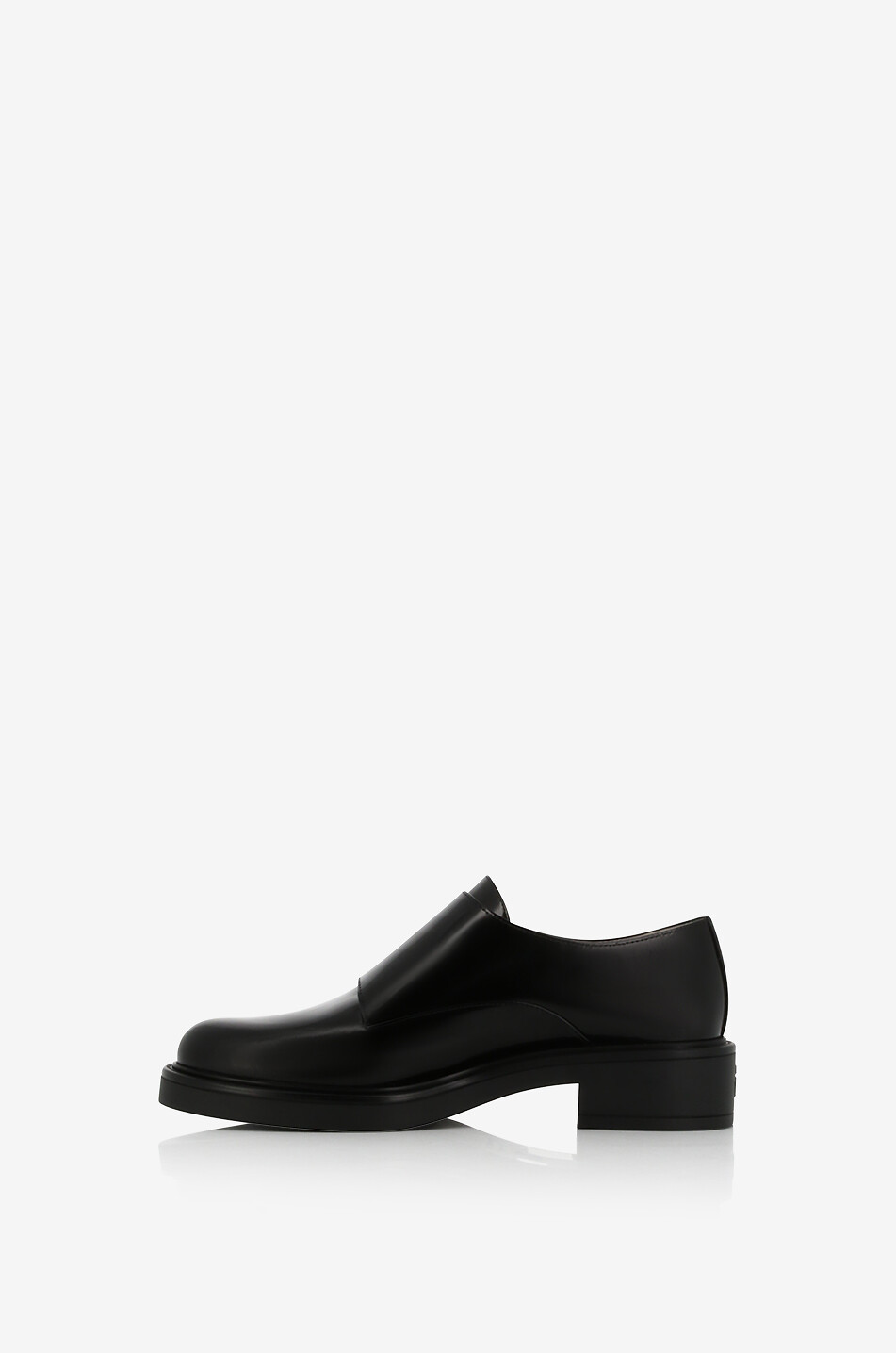 Chaussures à double-boucle en cuir brossé à cristaux Leighton Monk Strap 25