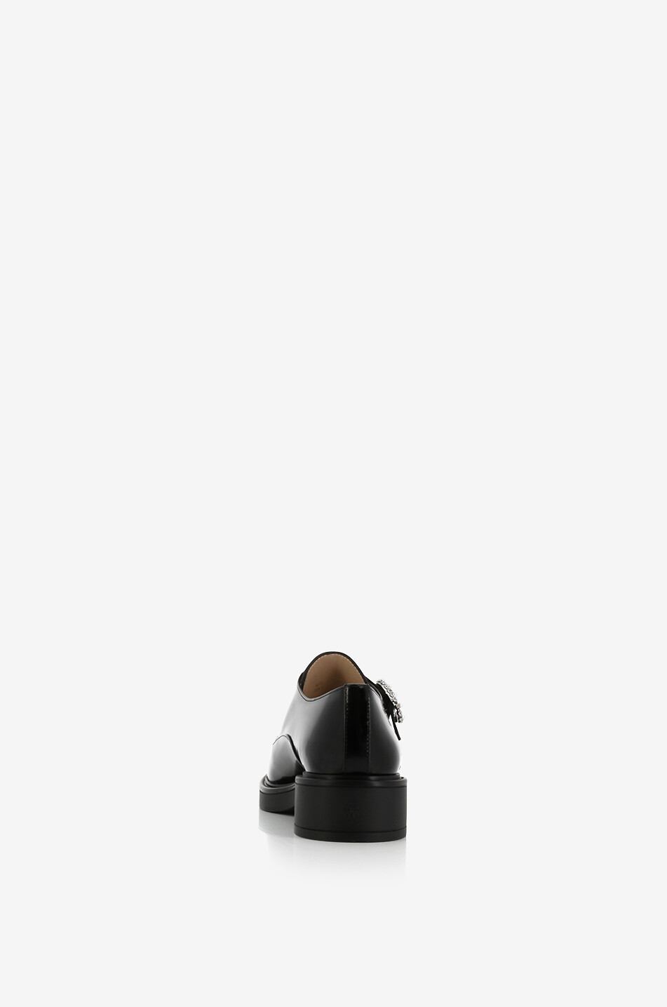 STUART WEITZMAN Schuhe mit Doppelschnalle aus gebürstetem Leder Leighton Monk Strap 25 Damen SCHWARZ 4