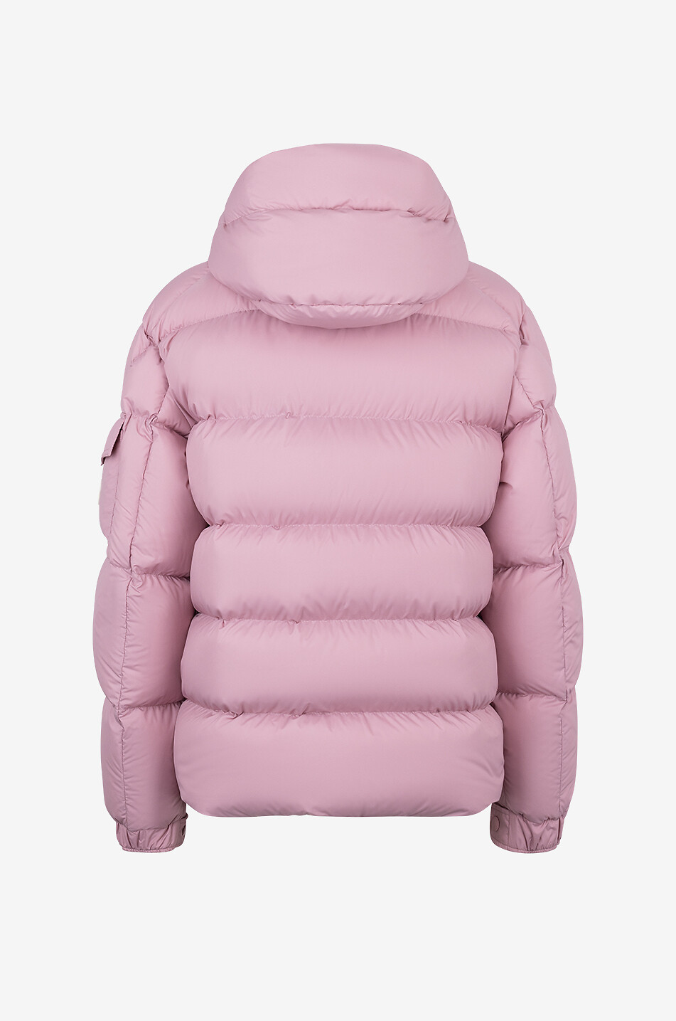 MONCLER Kurze Daunenjacke mit Kapuze Moncler Maya 70 Damen ROSA 2