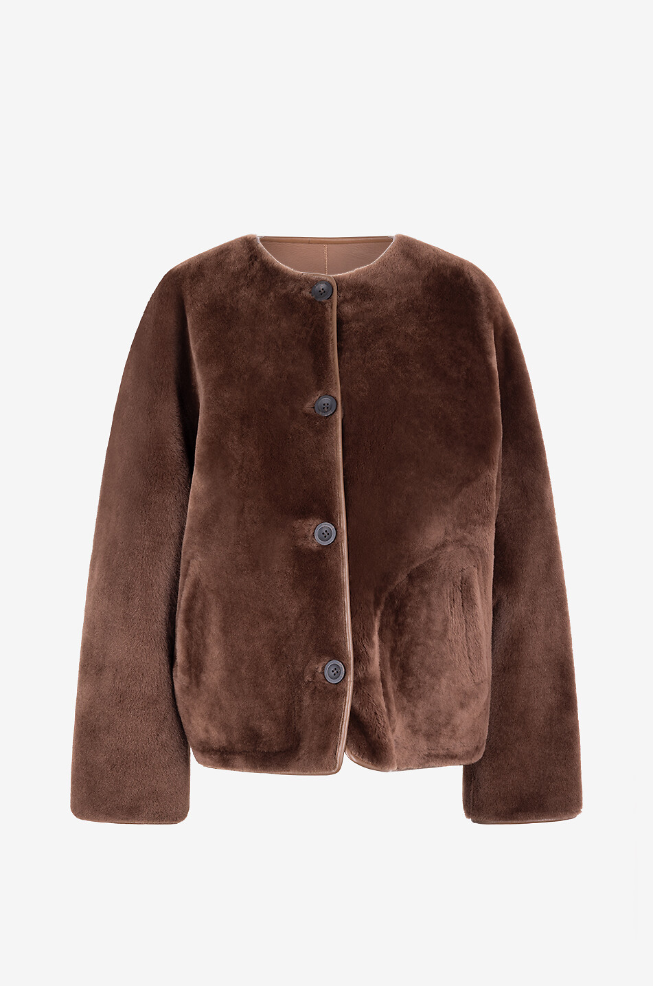 Lucine Lacon reversible shearling coat