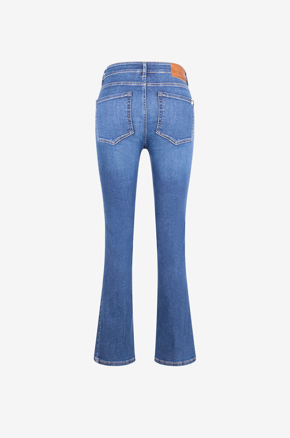 WEEKEND MAX MARA Rapallo slim bootcut jeans Women DARK BLUE 2