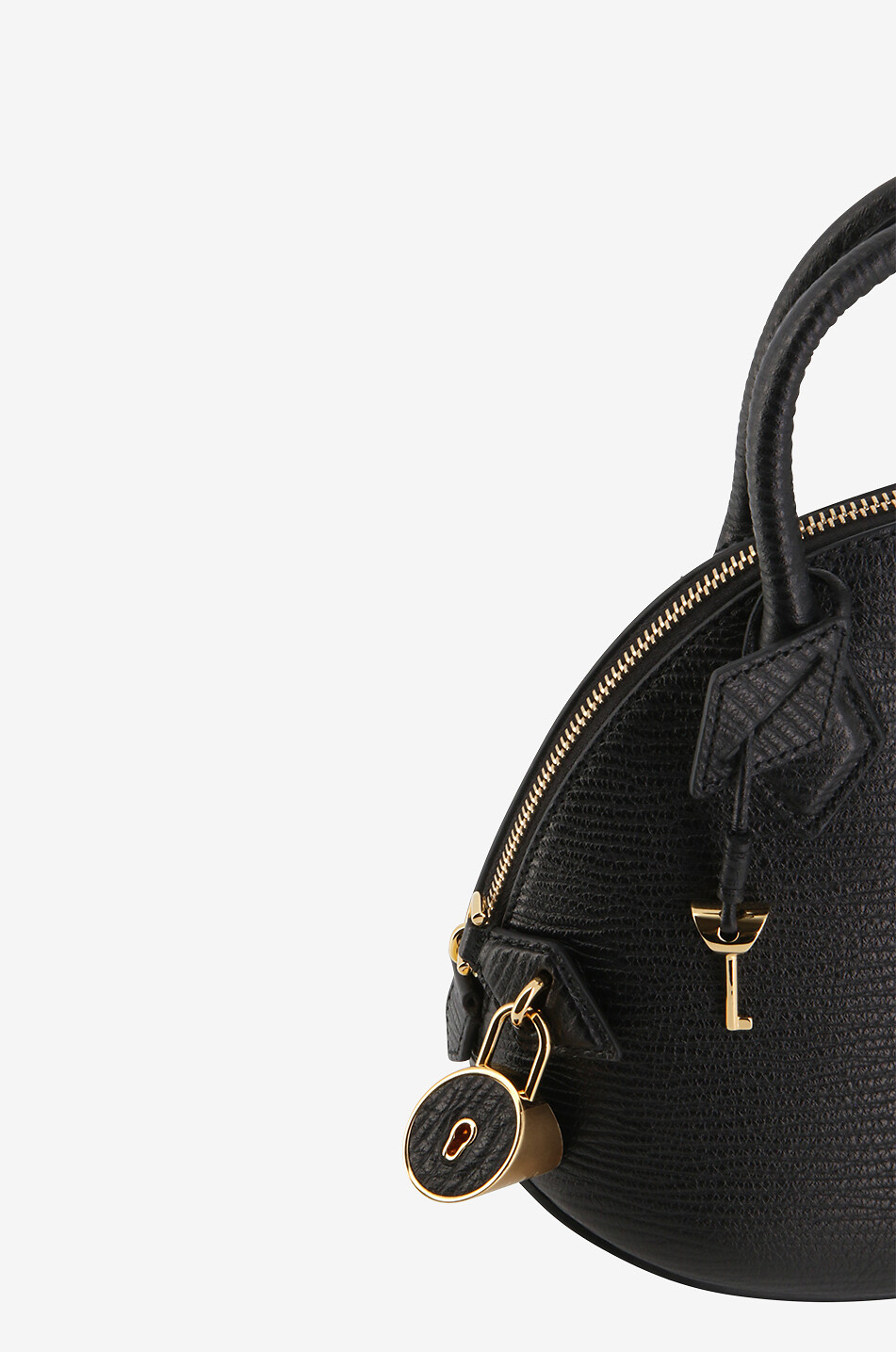 ALAÏA Dome 25 grained leather handbag Women BLACK 6