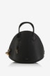 Sac à main en cuir grainé Dome 32