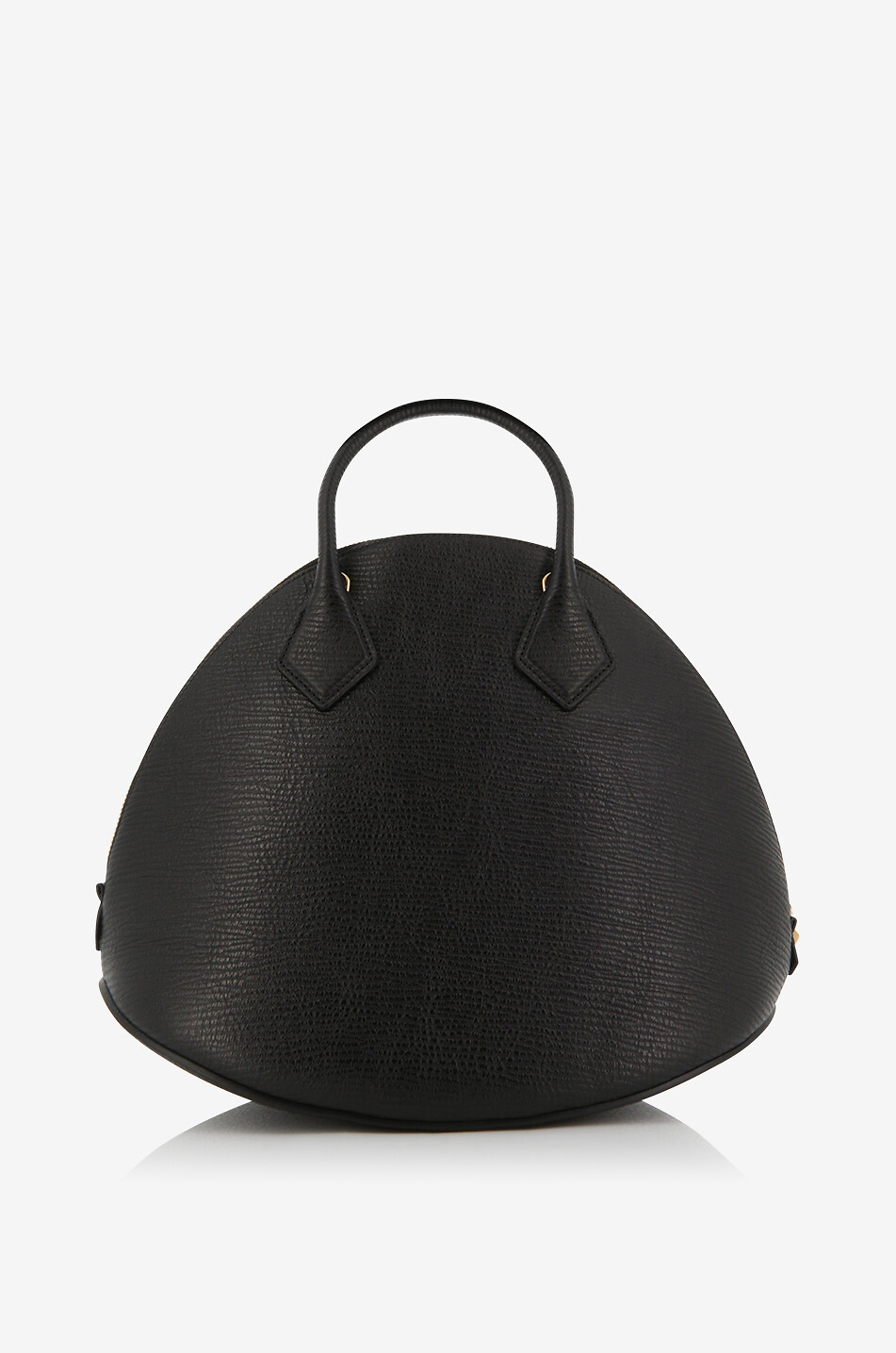 ALAÏA Sac à main en cuir grainé Dome 32 Femme NOIR 5