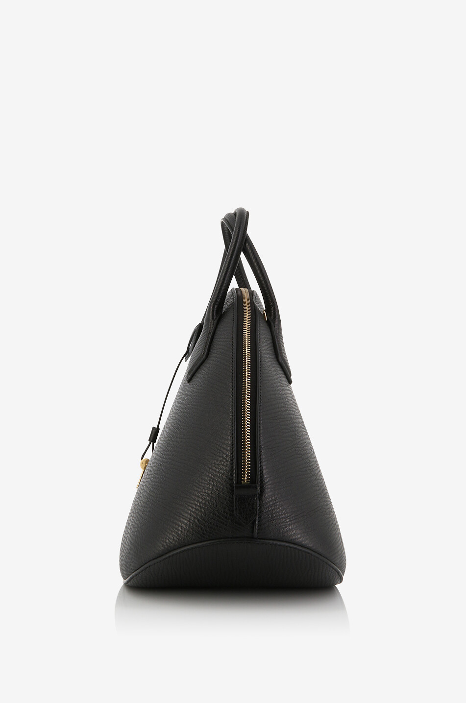ALAÏA Sac à main en cuir grainé Dome 32 Femme NOIR 6