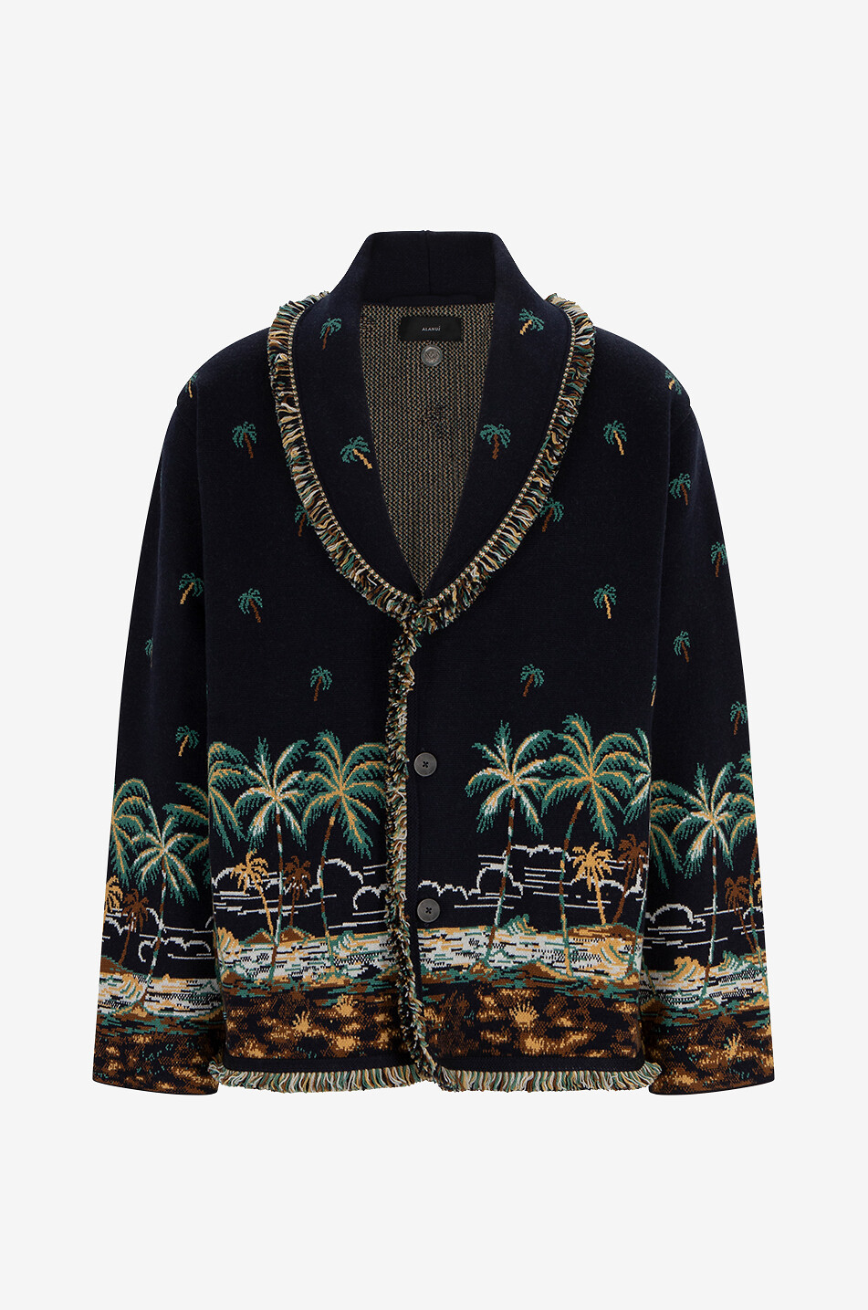 The Tale Of A Hawaiian oversize jacquard cardigan