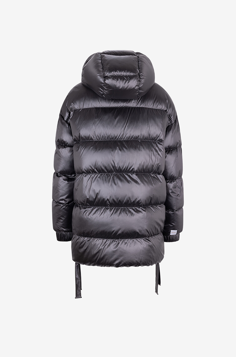 Spacepi oversize hooded down jacket