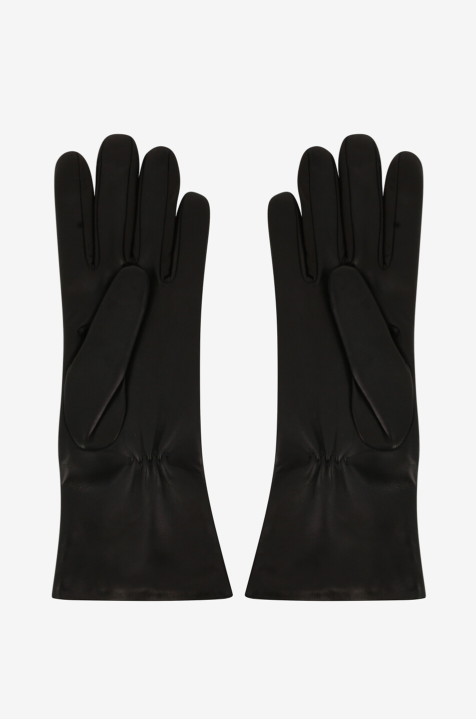 PIERO RESTELLI Handschuhe aus Lammleder Damen SCHWARZ 2