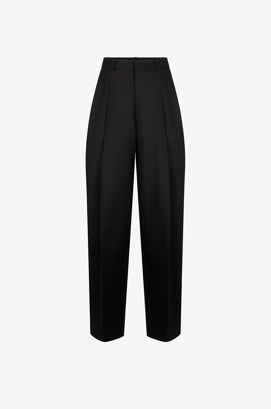 Pantalon à pinces en laine et soie Le pantalon Curzio