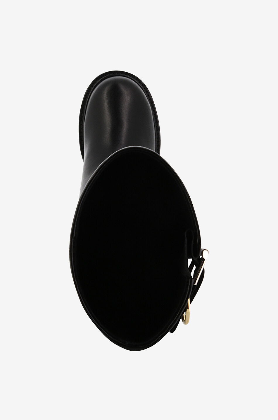 GIVENCHY Voyou 15 flat smooth leather boots Women BLACK 5