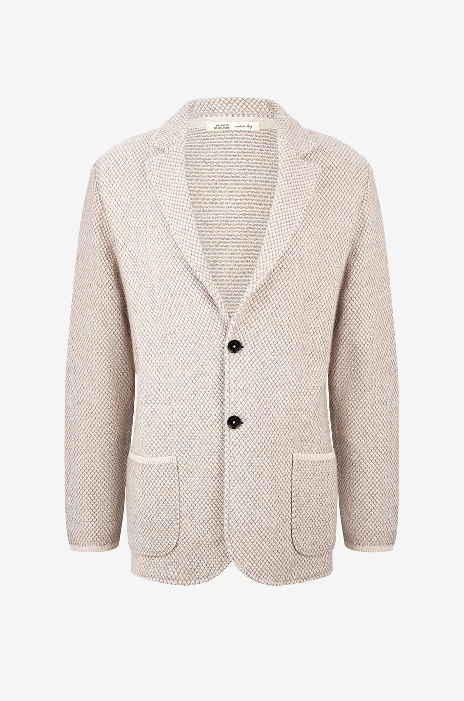 Einreihiger Strickblazer