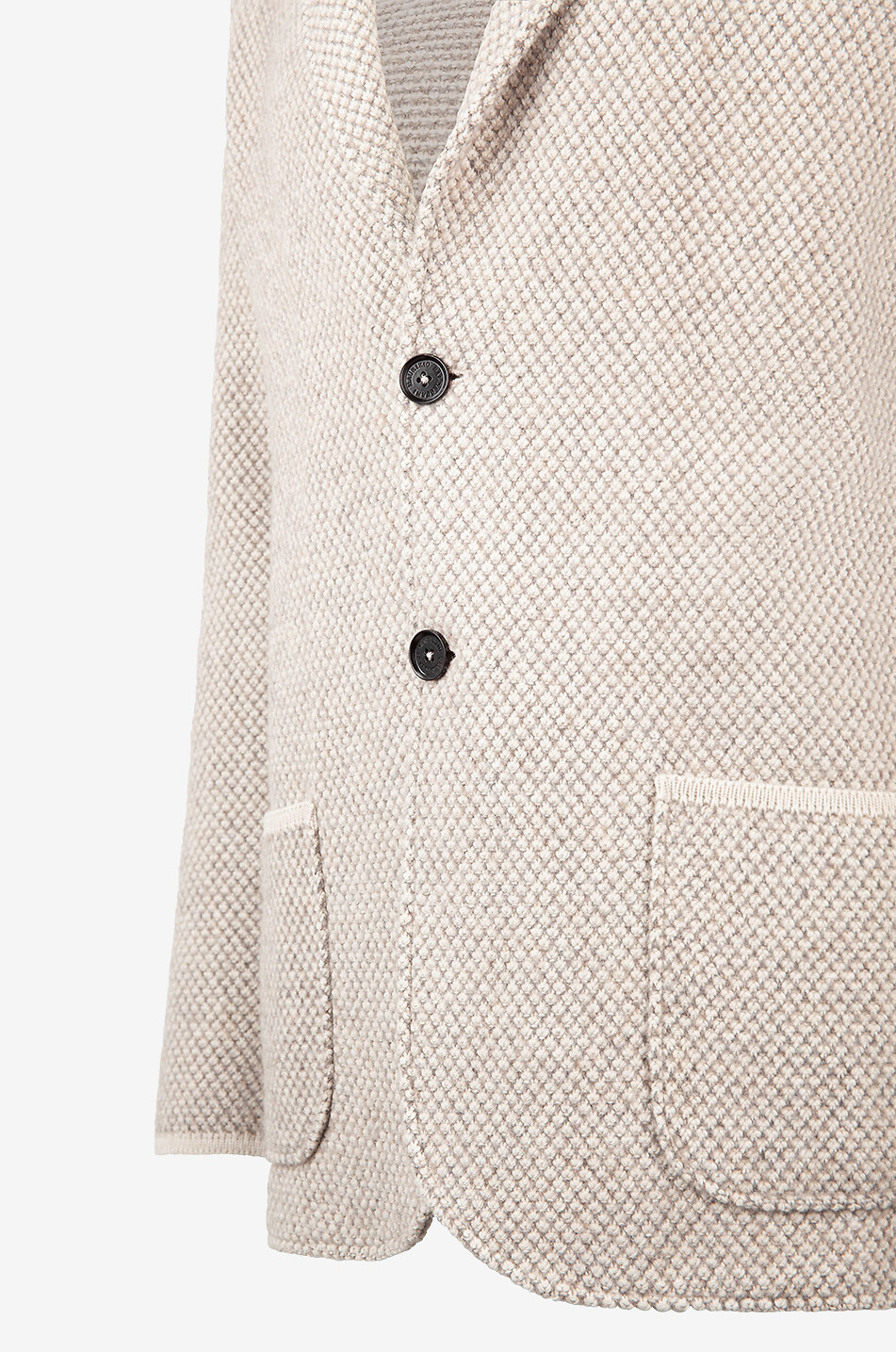 Einreihiger Strickblazer